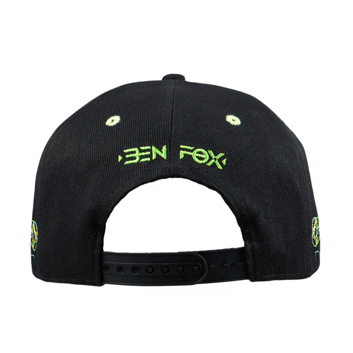 Grassroots - Ben Fox Green Black Snapback Hat - Large/XL - The Cave