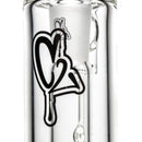C2 Custom Creations - Circ Bubbler - 50mm - Black Drip Label - The Cave