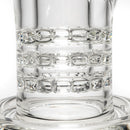 C2 Custom Creations - Fixed Shower Triple Ratchet Bubbler - 50mm - Black Drip Label - The Cave