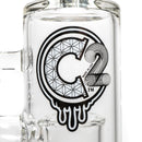 C2 Custom Creations - Fixed Shower Triple Ratchet Bubbler - 50mm - White Seed Label - The Cave