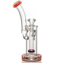 C2 Custom Creations - Circ Bubbler - 50mm - Red Satin Accents - The Cave