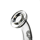 C2 Custom Creations - Ratchet Cup Bubbler w/ Donut - 65mm - White Seed Label - The Cave