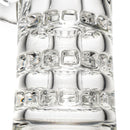 C2 Custom Creations - Triple Ratchet Bubbler - 45mm - Black Drip Label - The Cave