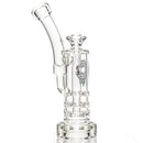 C2 Custom Creations - Triple Ratchet Bubbler - 45mm - White Seed Label - The Cave
