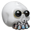Carsten Carlile - Small Skull Shredder - White Crushed Opal - The Cave