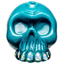 Carsten Carlile - Medium Skull Shredder - Agua Azul Crushed Opal - The Cave
