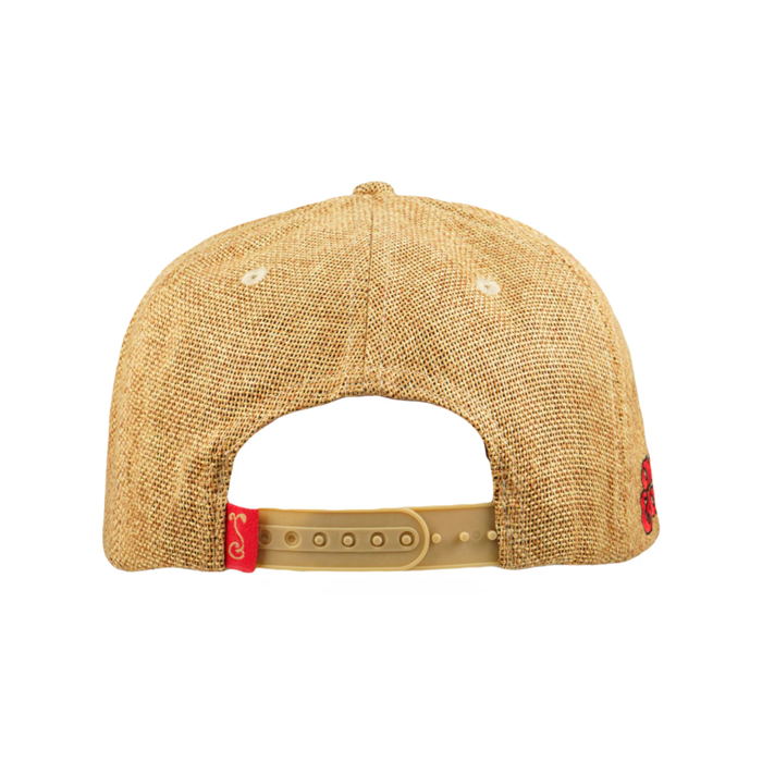 Grassroots - Cheech and Chong Silhouette Tan Snapback Hat - Small/Medium - The Cave