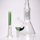 DC Glass - Mini Beaker - Tree Arm Perc - Mint - The Cave