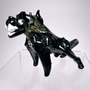 Daniels Glass Art - Bull Dog Dry Pipe - Black - The Cave