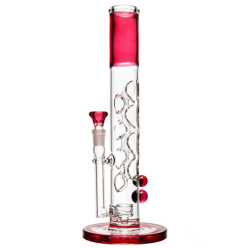Davin Titland - Mini Straight Tube - 4 Seal Network - Gold Ruby Accents - The Cave