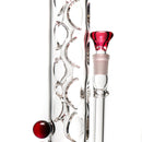 Davin Titland - Mini Straight Tube - 4 Seal Network - Gold Ruby Accents - The Cave