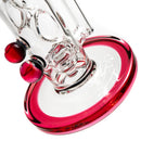 Davin Titland - Mini Straight Tube - 4 Seal Network - Gold Ruby Accents - The Cave