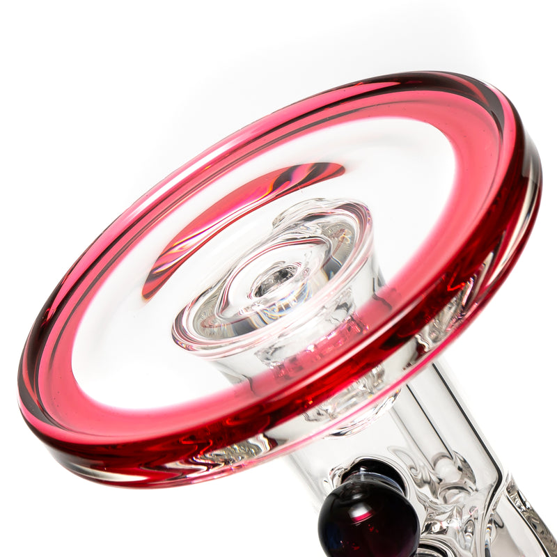 Davin Titland - Mini Straight Tube - 4 Seal Network - Gold Ruby Accents - The Cave