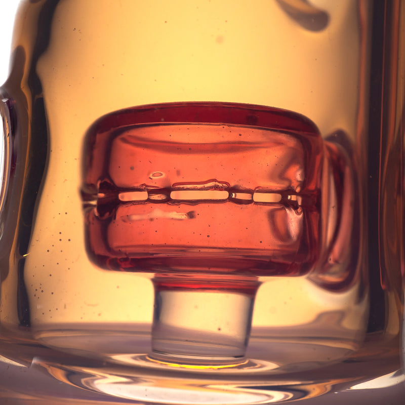 Davin Titland - Mini Straight Tube - 3 Seal w/ Dimples - Karmaline & Jade Pink - The Cave