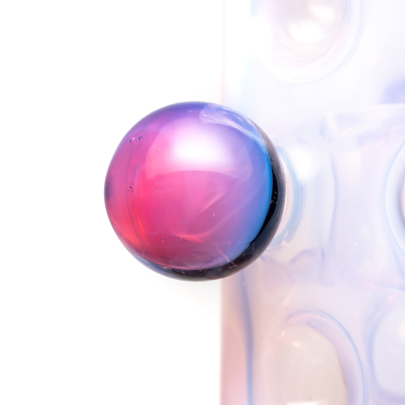 Davin Titland - Mini Straight Tube - 3 Seal w/ Dimples - Karmaline & Jade Pink - The Cave