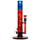 Davin Titland - Mini Straight Tube - 3 Seal Network - Orange Elvis & Dark Amethyst - The Cave