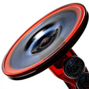 Davin Titland - Mini Straight Tube - 3 Seal Network - Orange Elvis & Dark Amethyst - The Cave