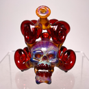 Dirty B - Skull w/ Horns Rig - Amber Purple & Pomegranate - The Cave