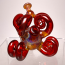 Dirty B - Skull w/ Horns Rig - Amber Purple & Pomegranate - The Cave