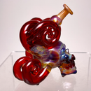 Dirty B - Skull w/ Horns Rig - Amber Purple & Pomegranate - The Cave