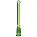 Shooters - Downstem - 18/14mm Bushing - 6 Slit Bulb - 5.5" - Green - The Cave
