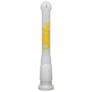 Urbal Technologies - 6 Slit Downstem - 4.5" - White w/ Yellow Connection Label - The Cave