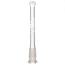 Urbal Technologies - 6 Slit Downstem - 5.5" - Clear w/ White Connection Label - The Cave