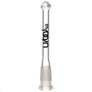 Urbal Technologies - 6 Slit Downstem - 5.0" - Clear w/ Black Connection Label - The Cave