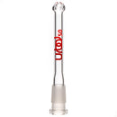 Urbal Technologies - 6 Slit Downstem - 5.0" - Clear w/ Red Connection Label - The Cave
