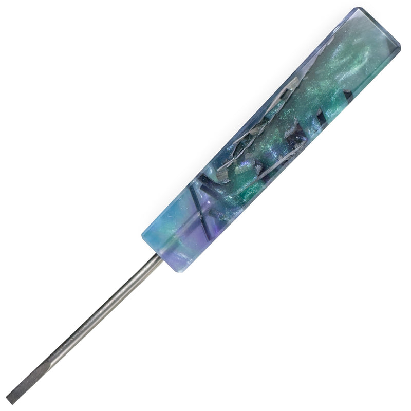 DunkinDabber - Flat Head Dabber - Pourcasso Carbon Fiber - 5 1/2" - The Cave