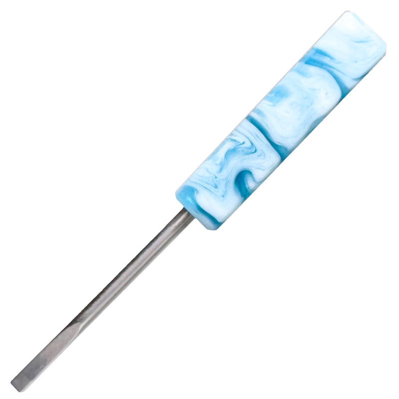 DunkinDabber - Mini Flat Head Dabber - Dank Bank Resin - 3 3/4" - The Cave