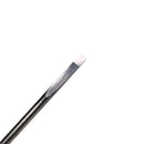 DunkinDabber - Mini Flat Head Dabber - Light Pourcasso Resin + Burl - 3 7/8" - The Cave