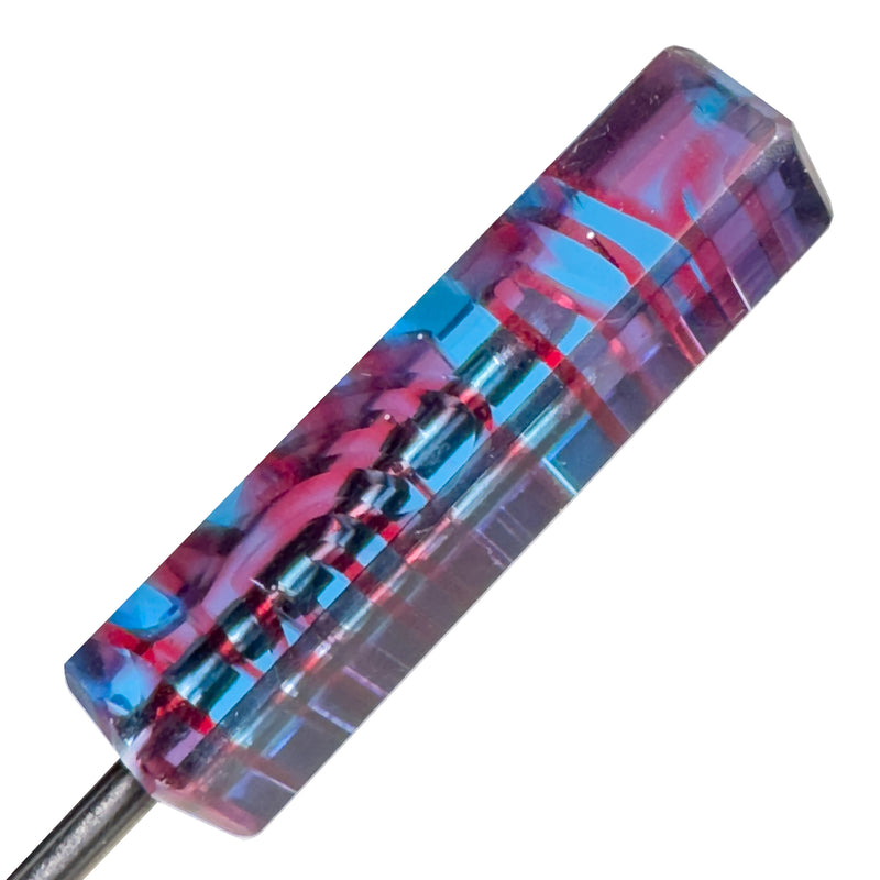 DunkinDabber - Mini Flat Head Dabber - Kaotic Artworks 3D - 3 3/4"