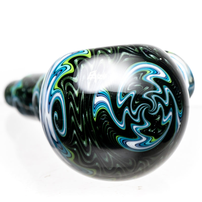 Erik Anders - Classic Spoon - Green, Blue & Purple Linework - The Cave