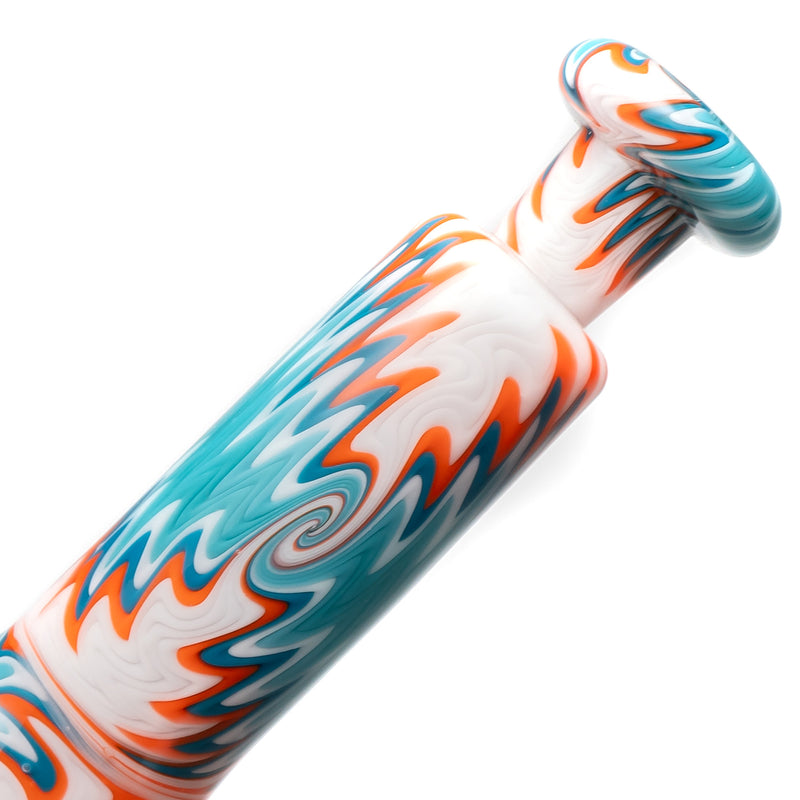 Erik Anders - Hash Hammer - Aqua, White & Orange Linework - The Cave