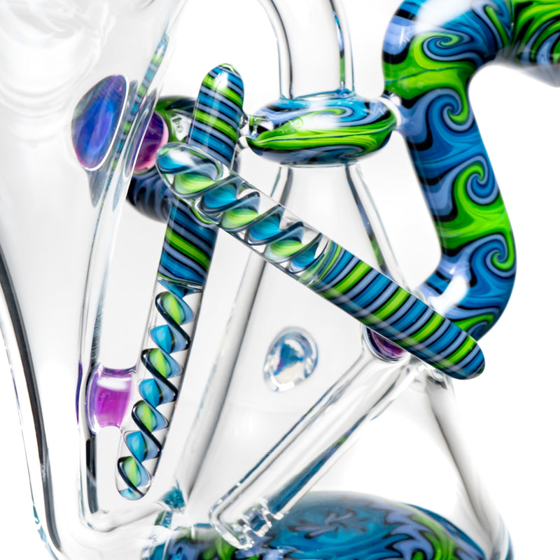 Erik Anders - Recycler - 14mm - Purple, Green & Blue Linework - The Cave