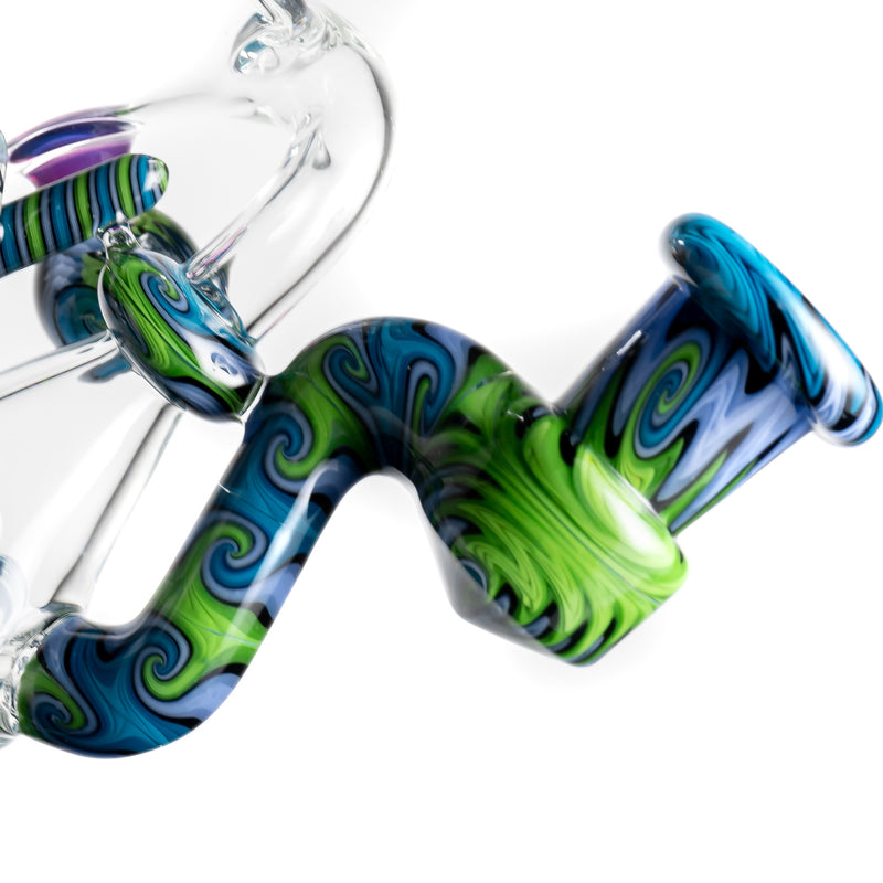 Erik Anders - Recycler - 14mm - Purple, Green & Blue Linework - The Cave