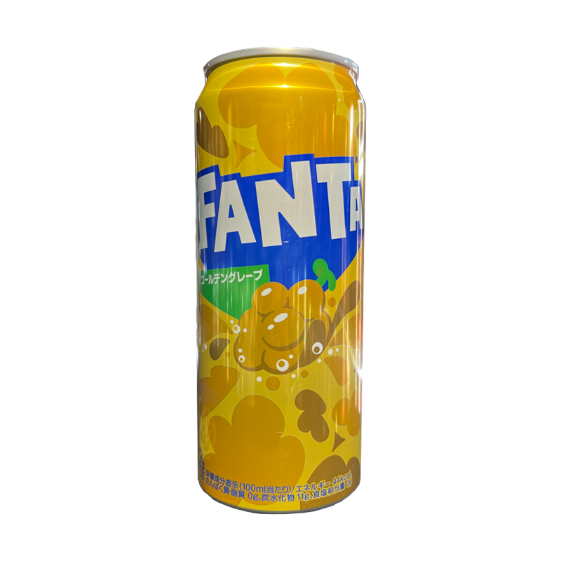 Fanta - Golden Grape - 500ml Can - The Cave