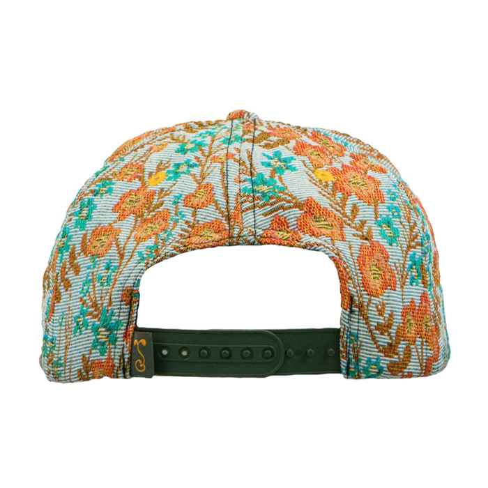 Grassroots - Removable Bear Floral Snapback Hat - Small/Medium - The Cave