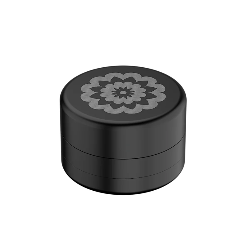 Flower Mill - Next Gen Standard Grinder - 2.0" - Black - The Cave