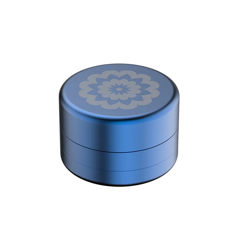 Flower Mill - Next Gen Standard Grinder - 2.0" - Blue - The Cave