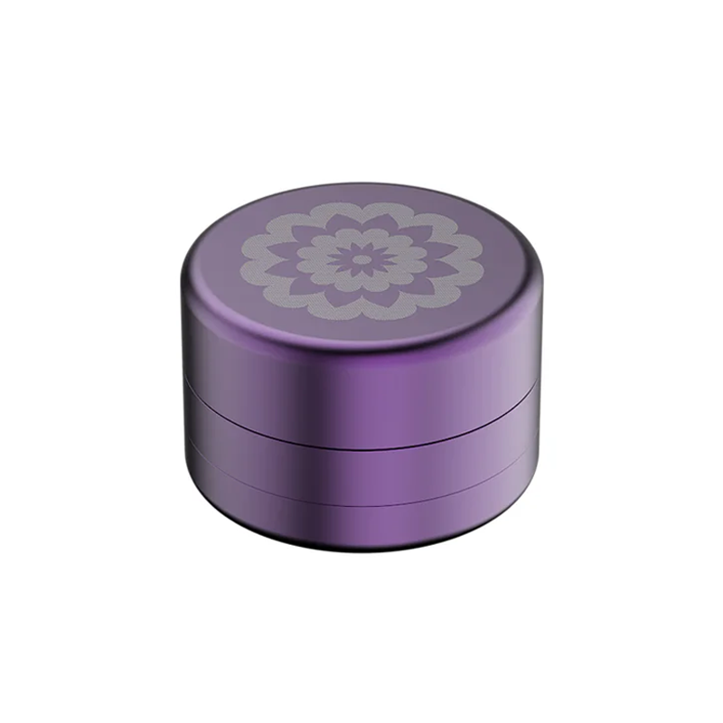 Flower Mill - Next Gen Standard Grinder - 2.0" - Purple - The Cave