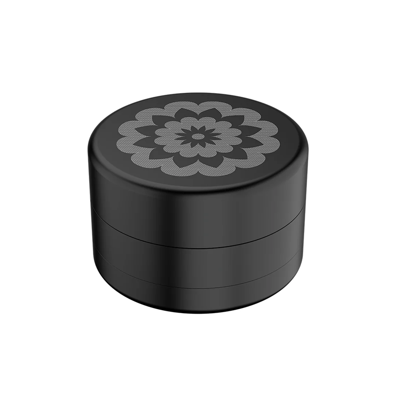 Flower Mill - Next Gen Standard Grinder - 2.5" - Black - The Cave