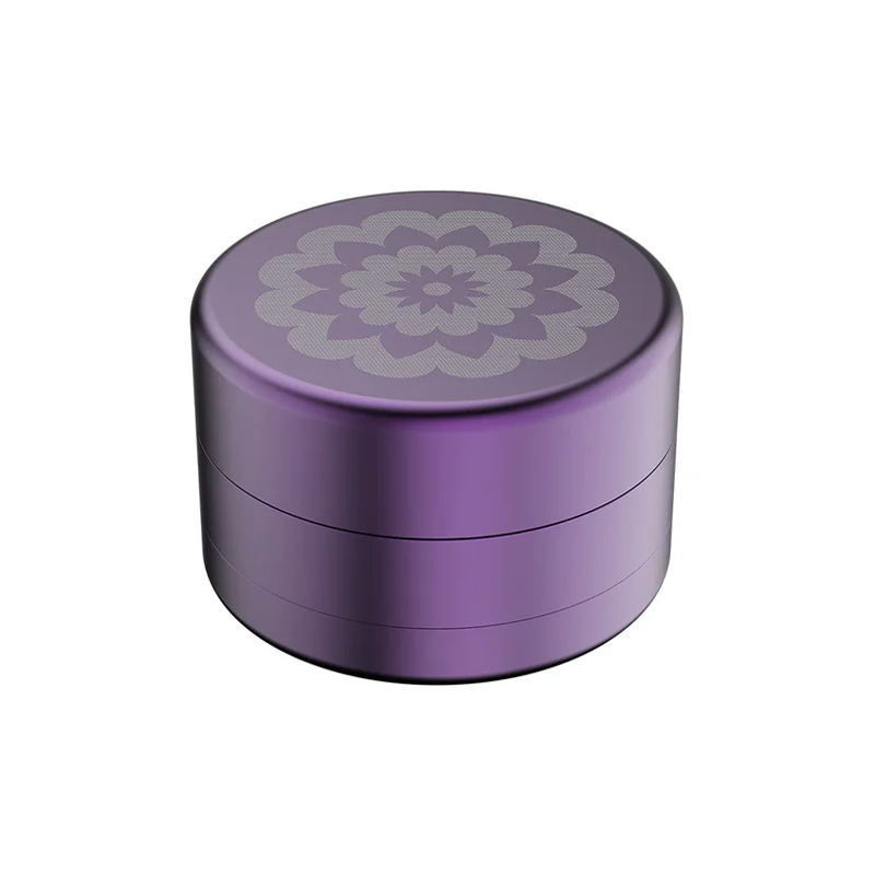 Flower Mill - Next Gen Standard Grinder - 2.5" - Purple - The Cave