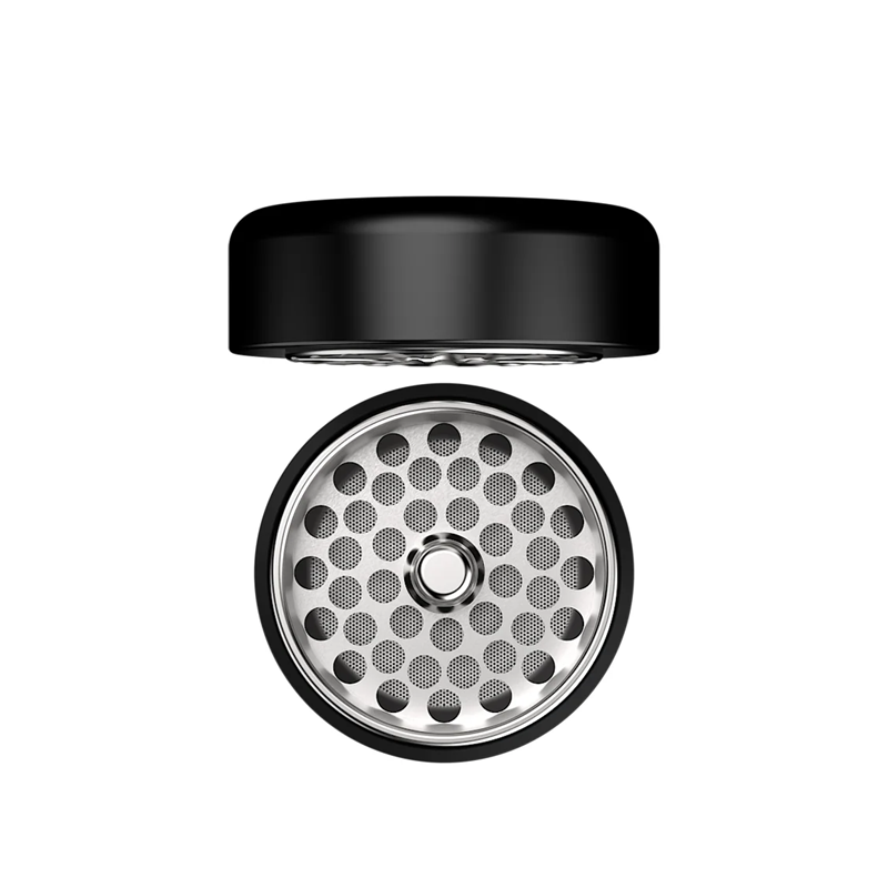 Flower Mill - Next Gen Premium Grinder - Stainless Series - 2.0" - Black - The Cave