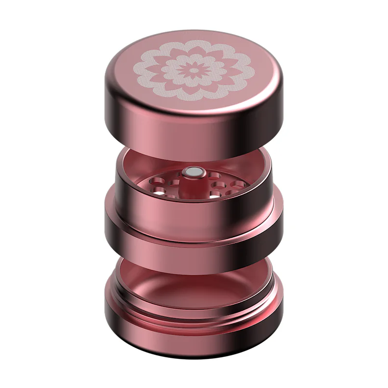 Flower Mill - Next Gen Standard Grinder - 2.0" - Pink - The Cave