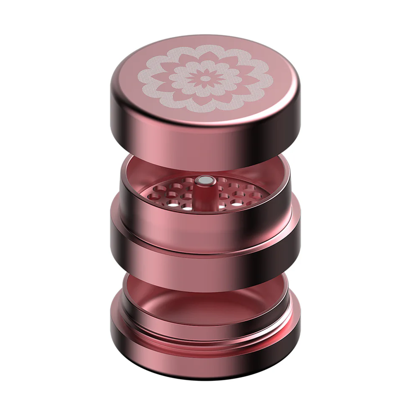 Flower Mill - Next Gen Standard Grinder - 2.5" - Pink - The Cave