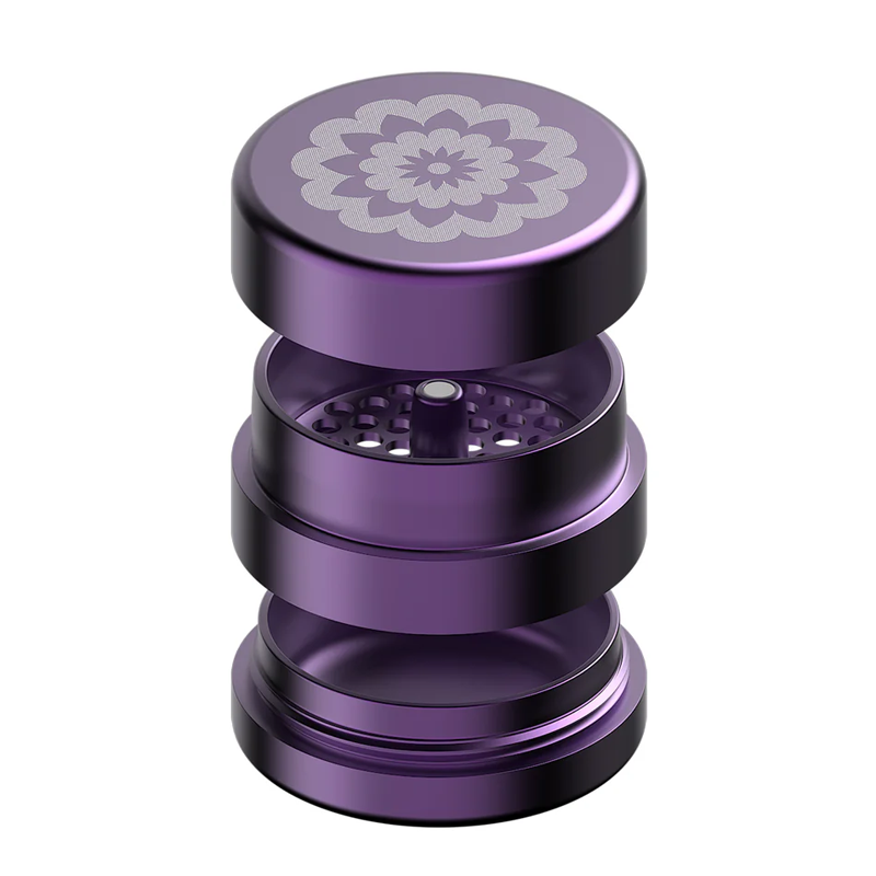 Flower Mill - Next Gen Standard Grinder - 2.5" - Purple - The Cave