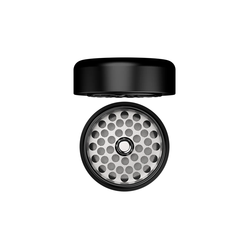 Flower Mill - Next Gen Premium Grinder - Aluminum Series - 2.0" - Black - The Cave