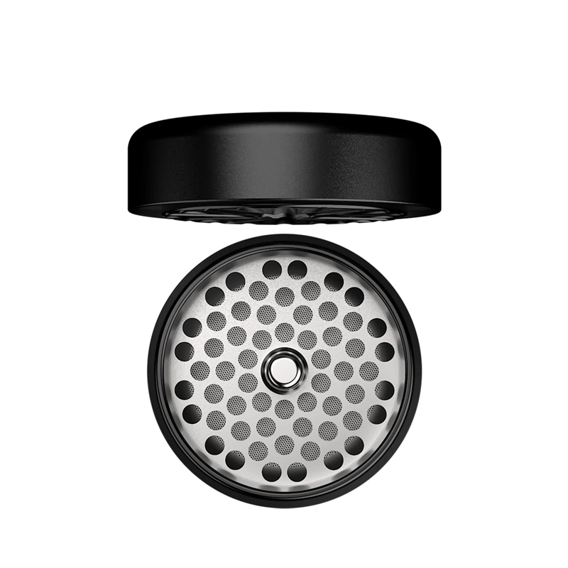 Flower Mill - Next Gen Premium Grinder - Aluminum Series - 2.5" - Black - The Cave